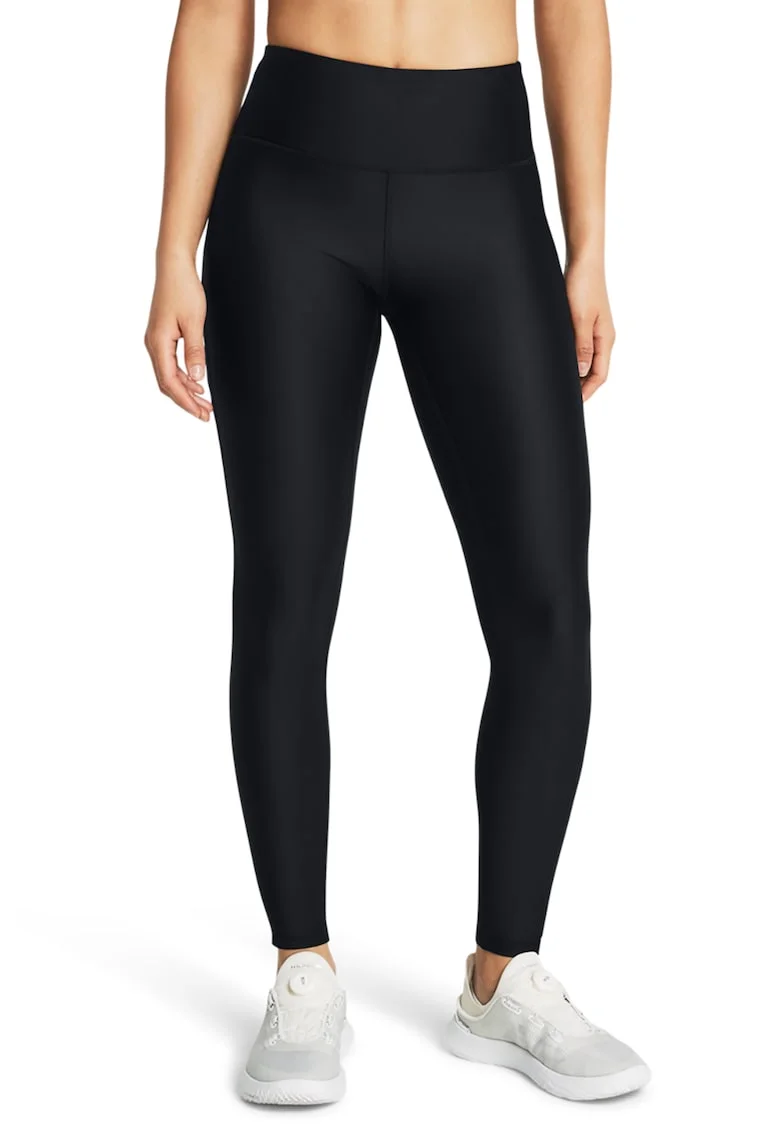 Colanti cu talie inalata - pentru fitness HeatGear® - Negru/Roz aprins