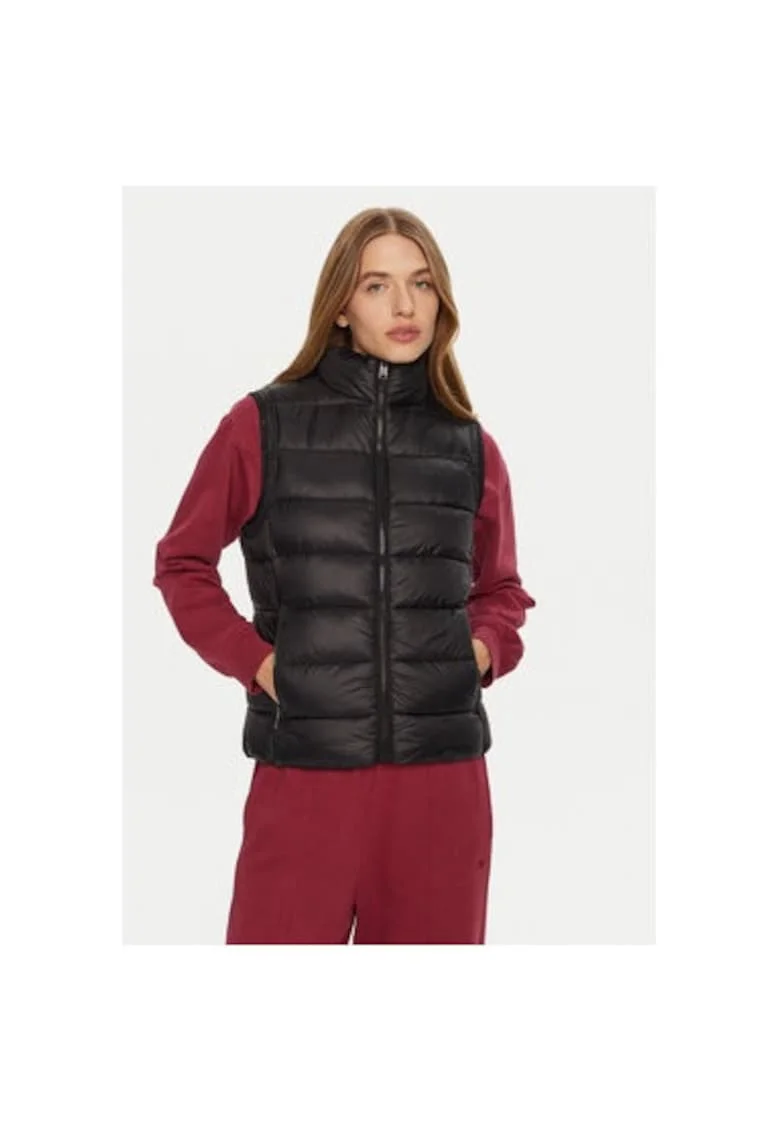 Vesta dama -  304698569 - Nylon - Negru - Negru