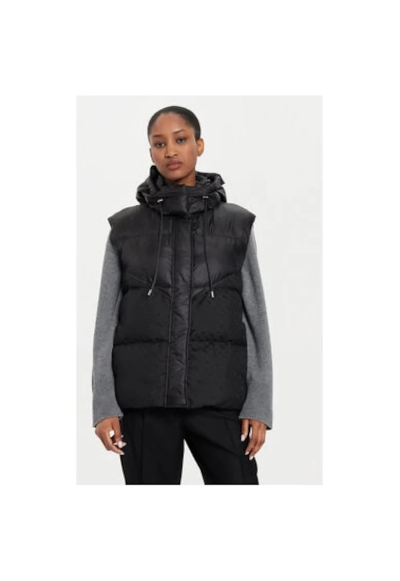 Vesta dama -  304312953 - Poliester - Negru - Negru