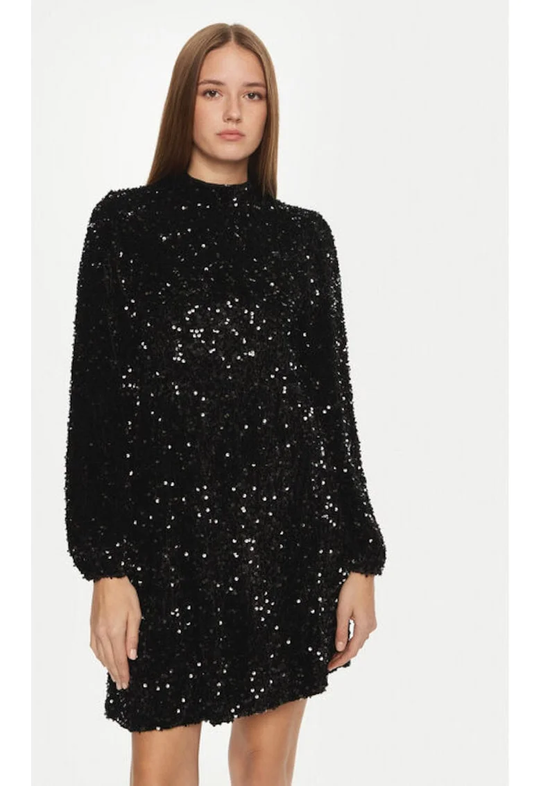 Rochie dama -  305105387 - Poliester - Negru - Negru