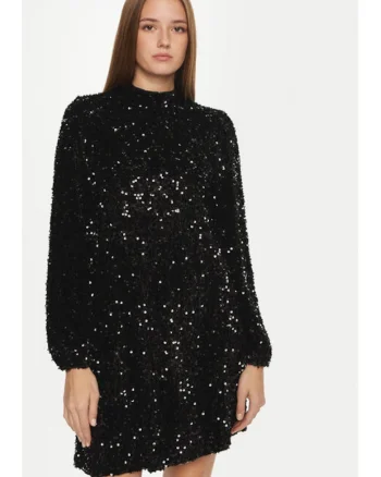Rochie dama -  305105387 - Poliester - Negru - Negru