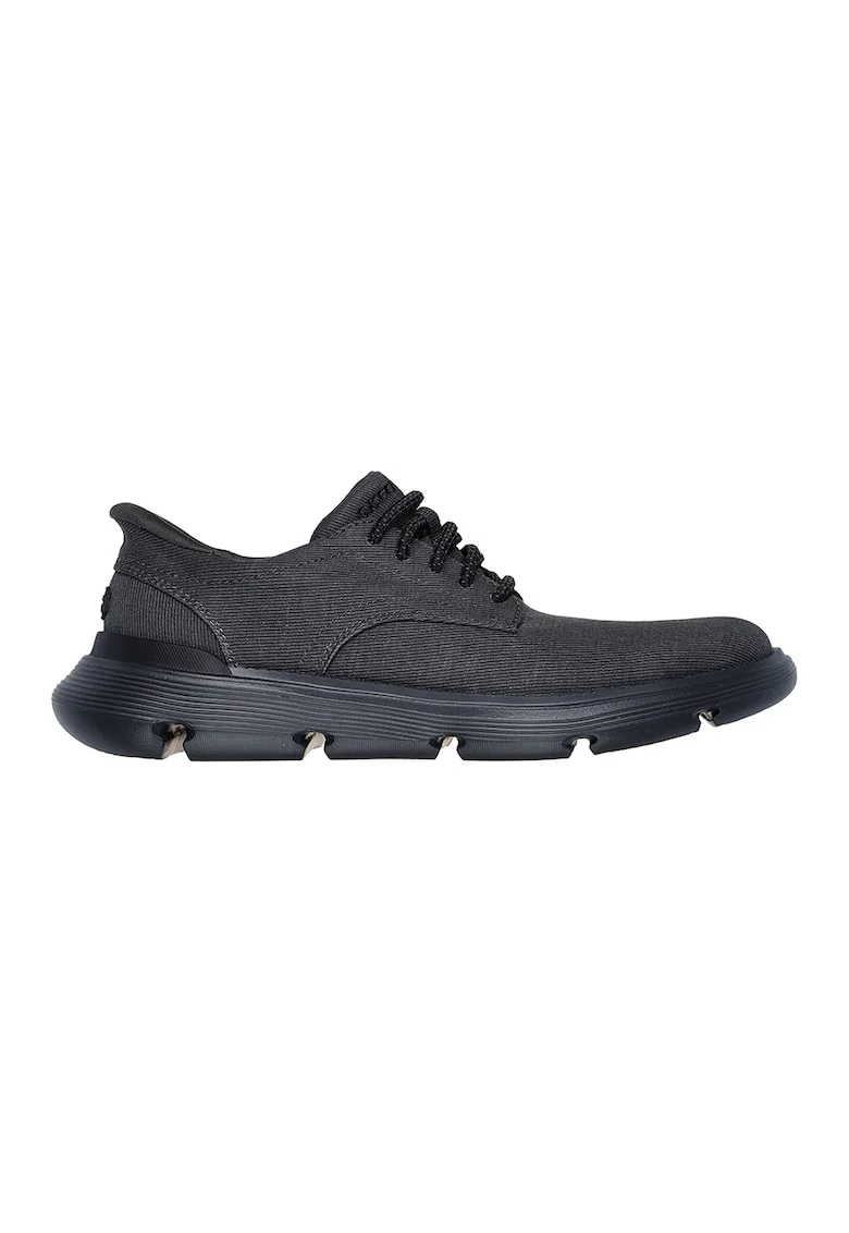 Pantofi clasici cu talpa plata Slip-Ins - Negru stins