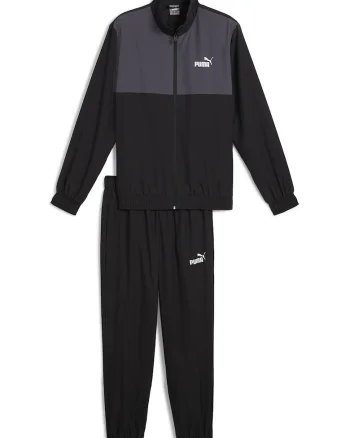 Trening cu model colorblock - Alb/Negru/Violet prafuit