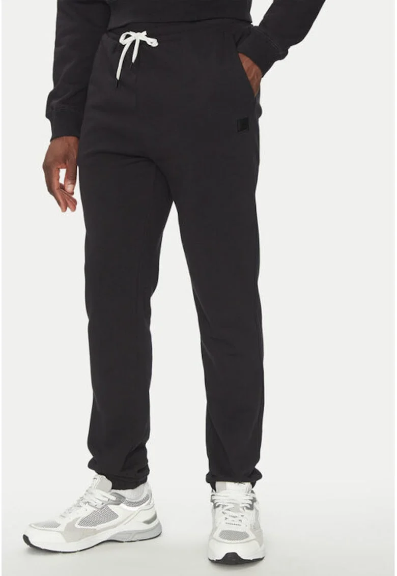 Pantaloni barbati -  305342355 - Bumbac - Negru - Negru