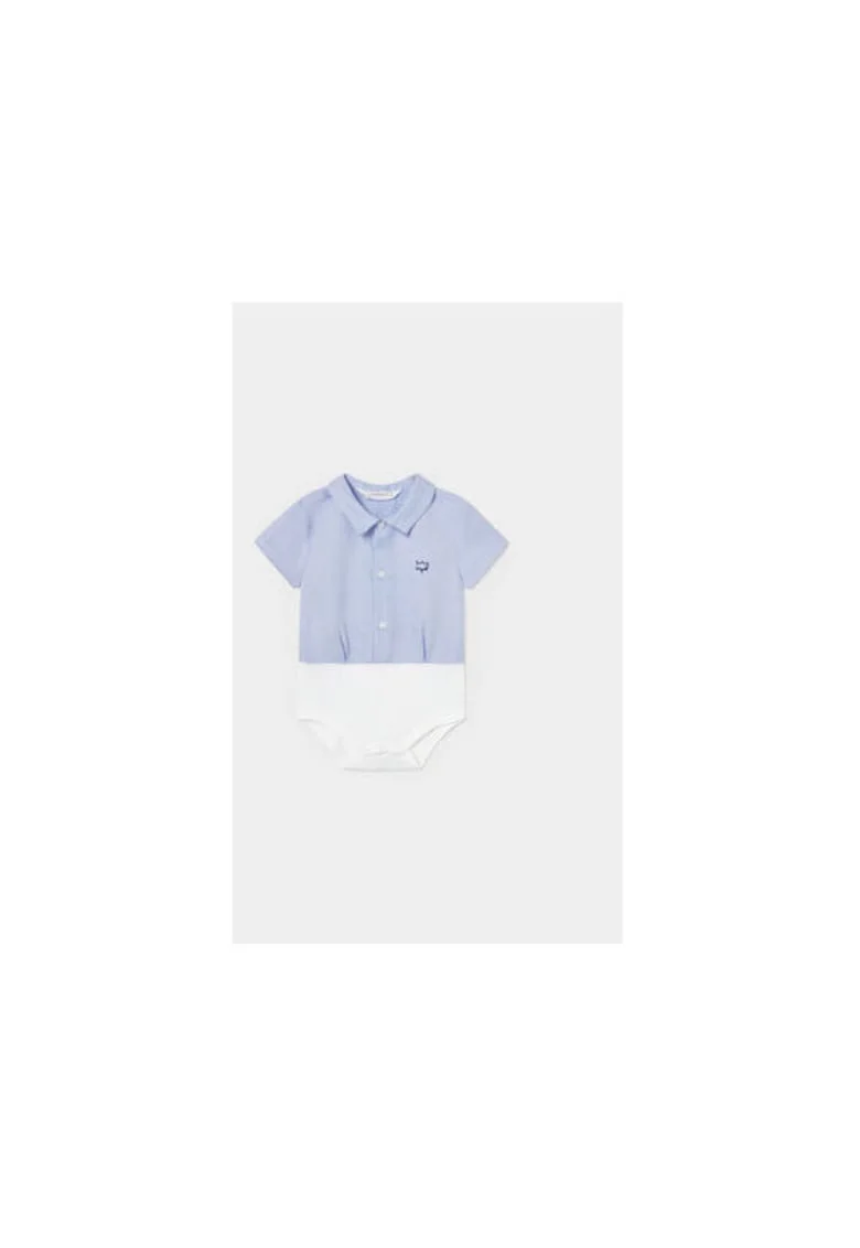 Body baieti -  303995072 - Bumbac - Albastru - Albastru