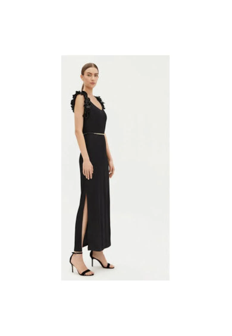 Rochie dama -  305170477 - Rayon - Negru - Negru