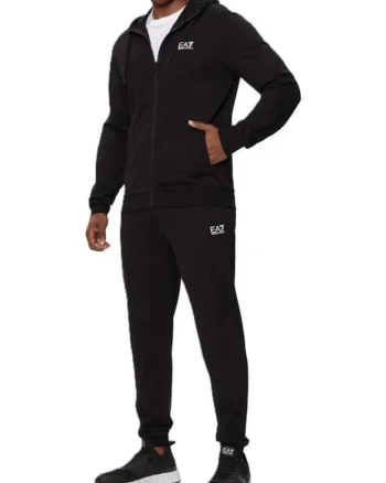 Trening  pentru Barbati - m t-suit hoodie fz ch coft cc - 8NPV63-PJVRZ-1200 - Negru - Negru