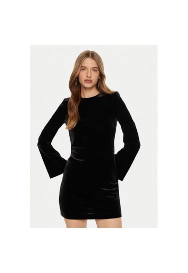 Rochie Dama -  304554001 - Poliester - 46379 - Negru