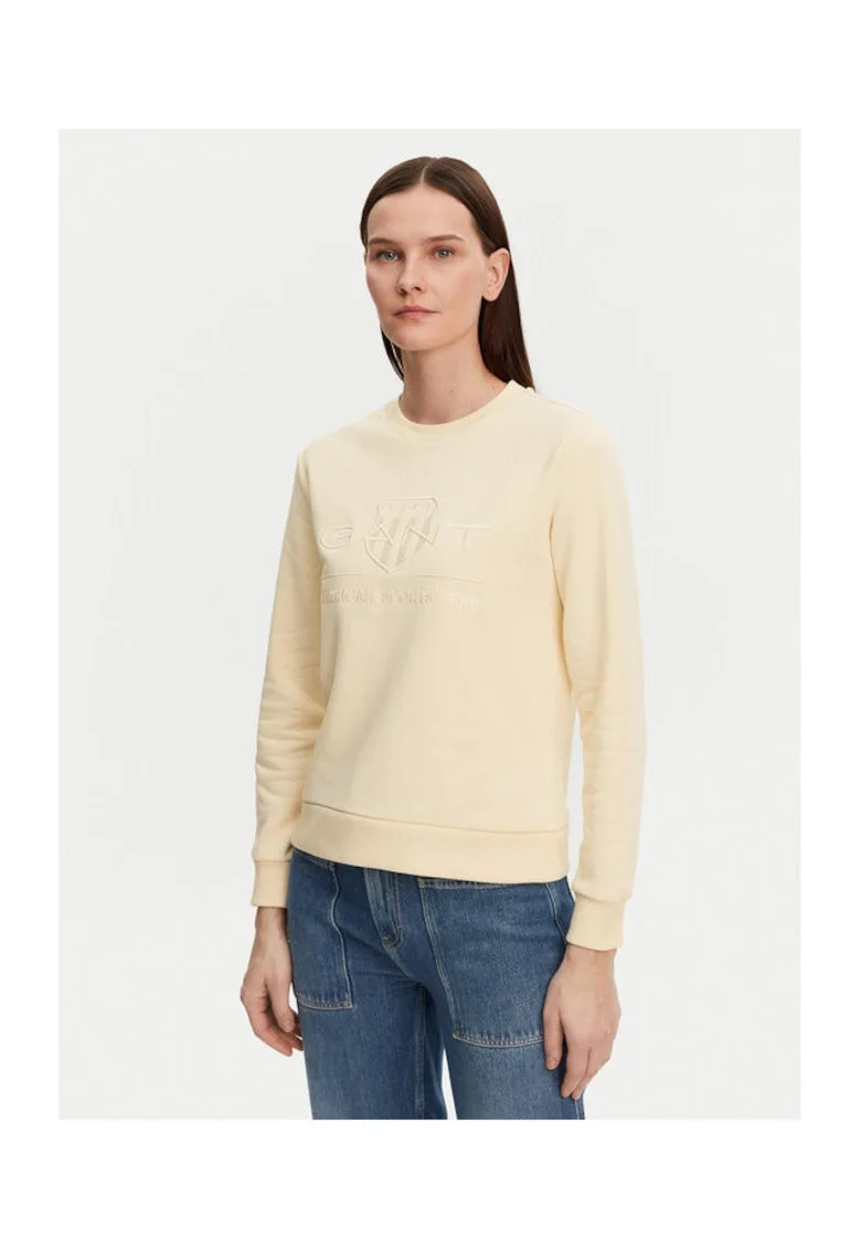 Bluza dama -  305367105 - Bumbac - Bej - Bej