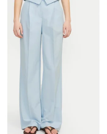 Pantaloni dama -  304703102 - Poliester/Viscoza - Albastru - Albastru