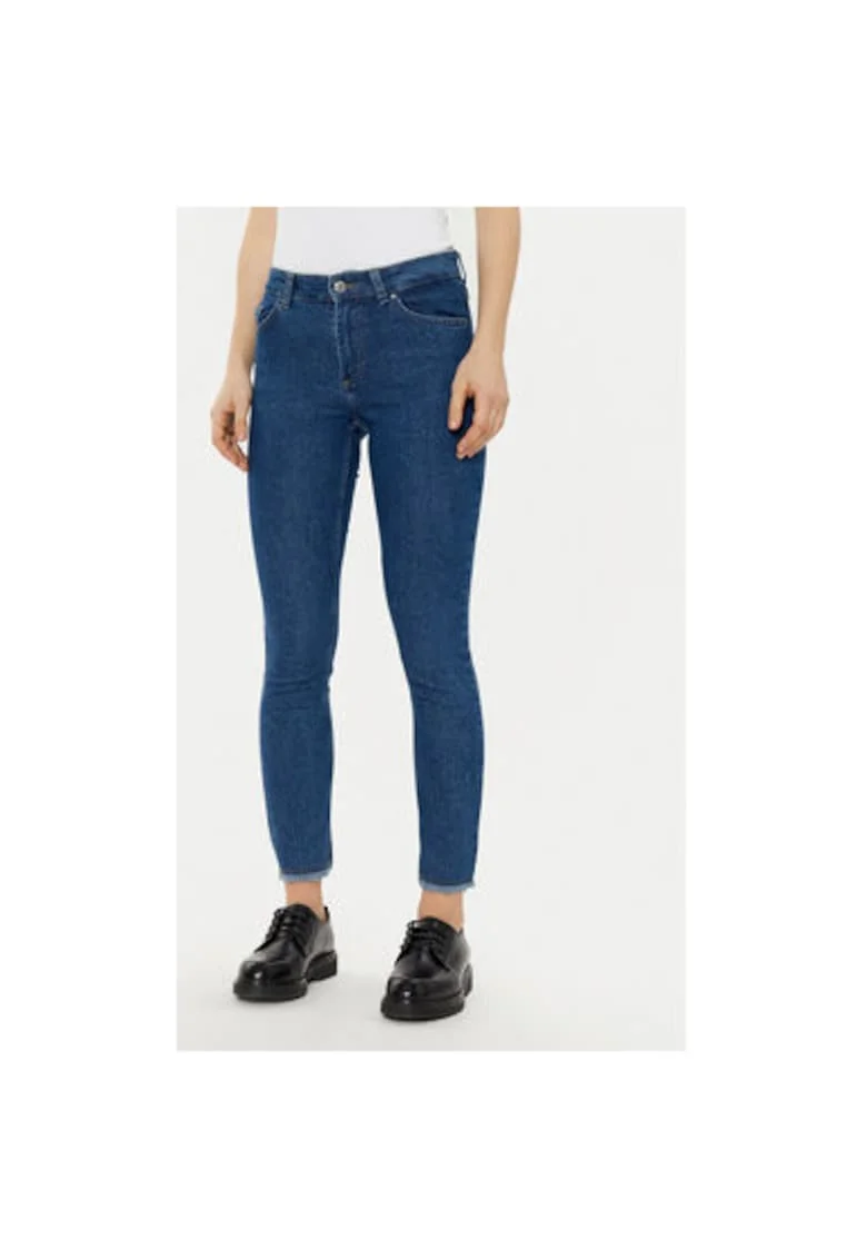 Blugi dama -  304784408 - Bumbac/Poliester - Albastru - Albastru