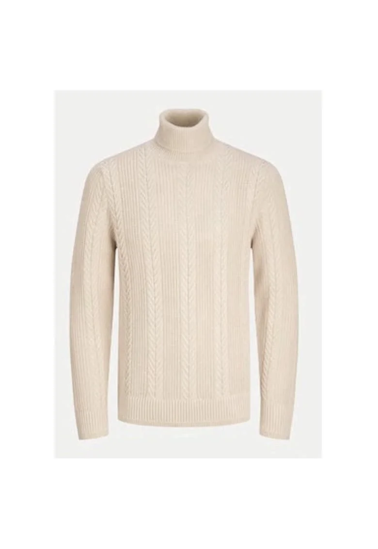 Bluza barbati -  304516733 - Acril/Bumbac - Bej - Bej