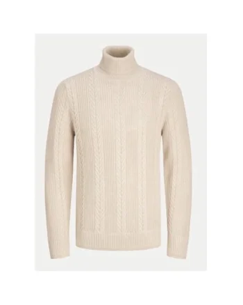 Bluza barbati -  304516733 - Acril/Bumbac - Bej - Bej