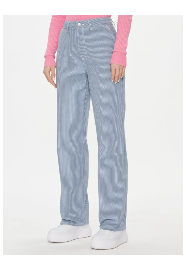 Pantaloni dama -  303392024 - Bumbac - Gri