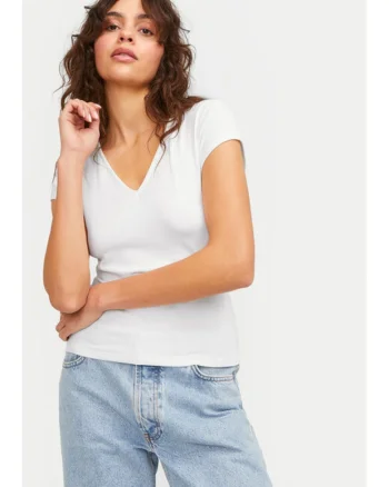 Tricou dama -  304703126 - Poliester - Alb - Alb