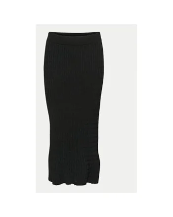 Fusta dama -  304751950 - Viscoza/Nylon - Negru - Negru