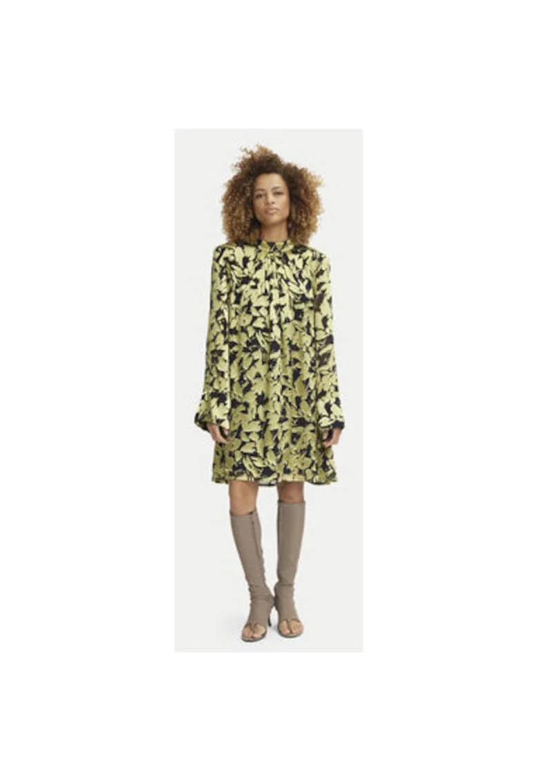 Rochie dama -  303619794 - Viscoza/Matase - Verde - Verde