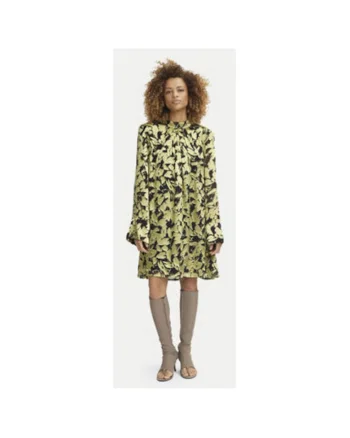Rochie dama -  303619794 - Viscoza/Matase - Verde - Verde