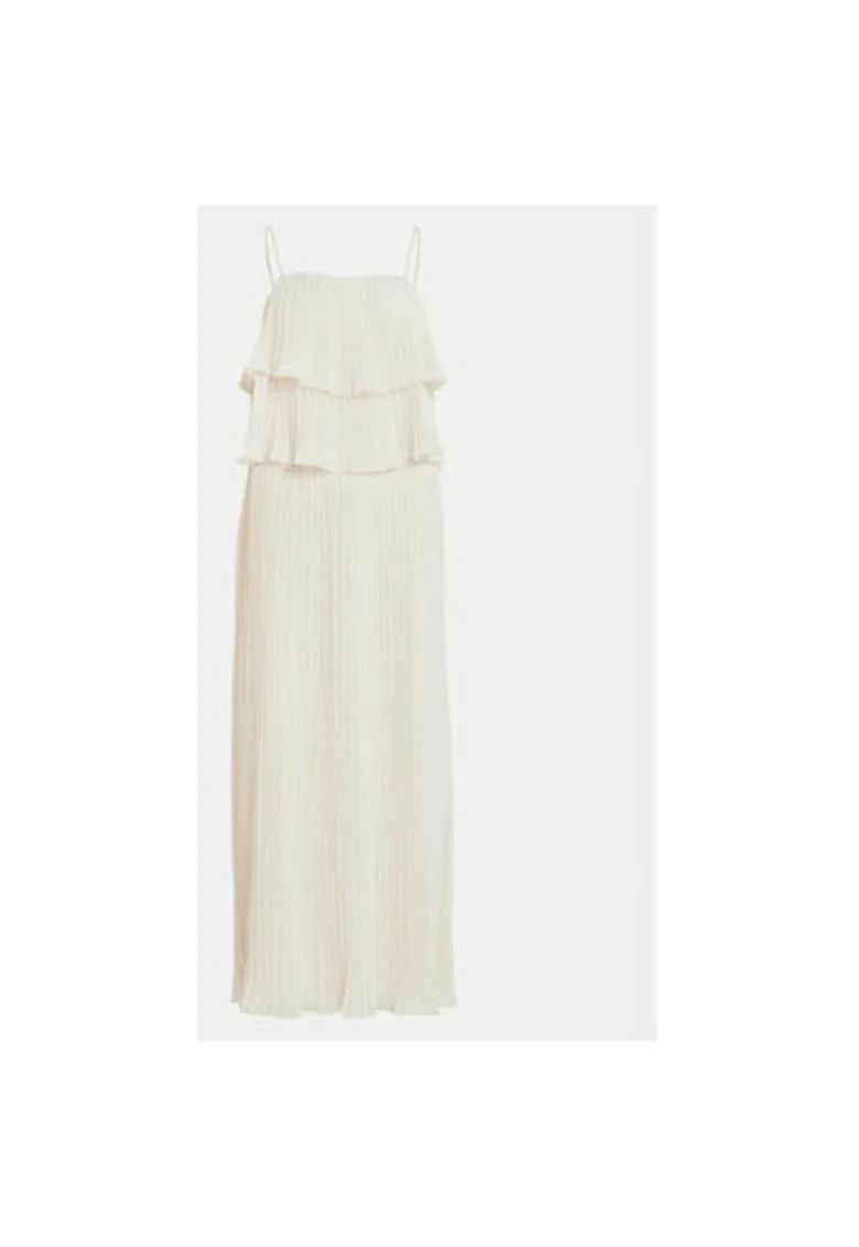 Rochie dama -  304903267 - Poliester reciclat/Poliester - Bej - Bej