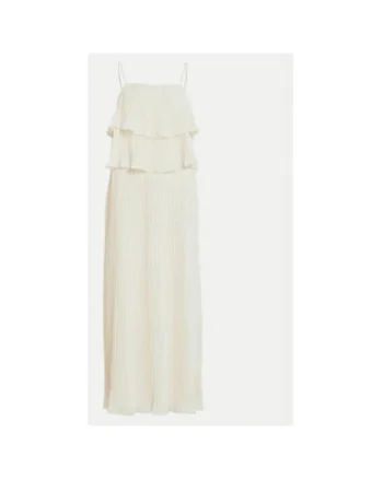 Rochie dama -  304903267 - Poliester reciclat/Poliester - Bej - Bej