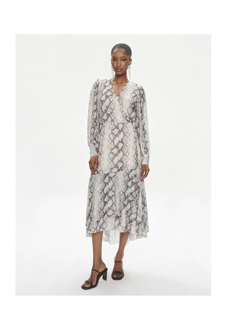 Rochie dama -  303667177 - Poliester reciclat/Poliester - Bej - Bej