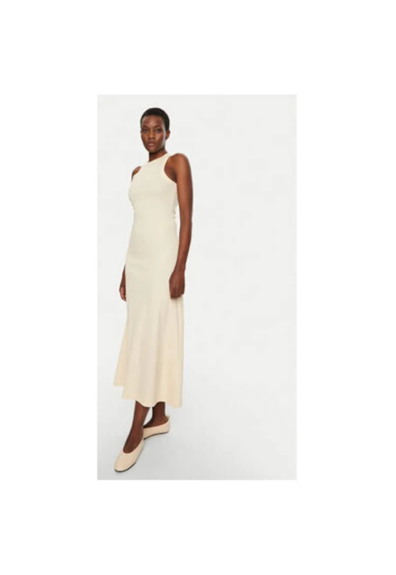 Rochie dama -  305031488 - Bumbac organic - Bej - Bej