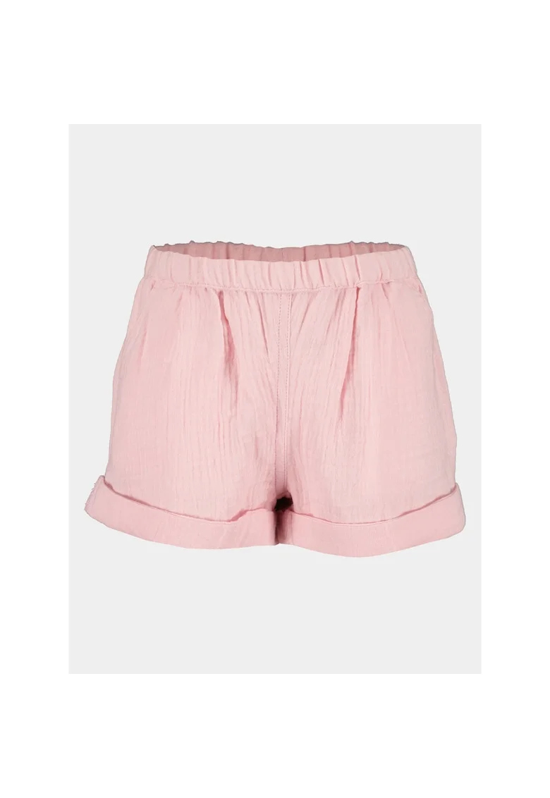 Pantaloni scurti fete -  303573409 - Roz - Bumbac