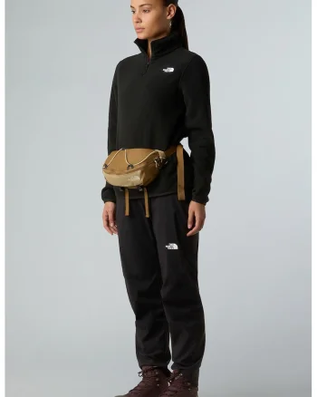 Bluza de trening din fleece cu fenta cu fermoar Glacier - Negru