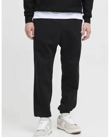 Pantaloni de trening cu talie ajustabila - Negru/Alb optic