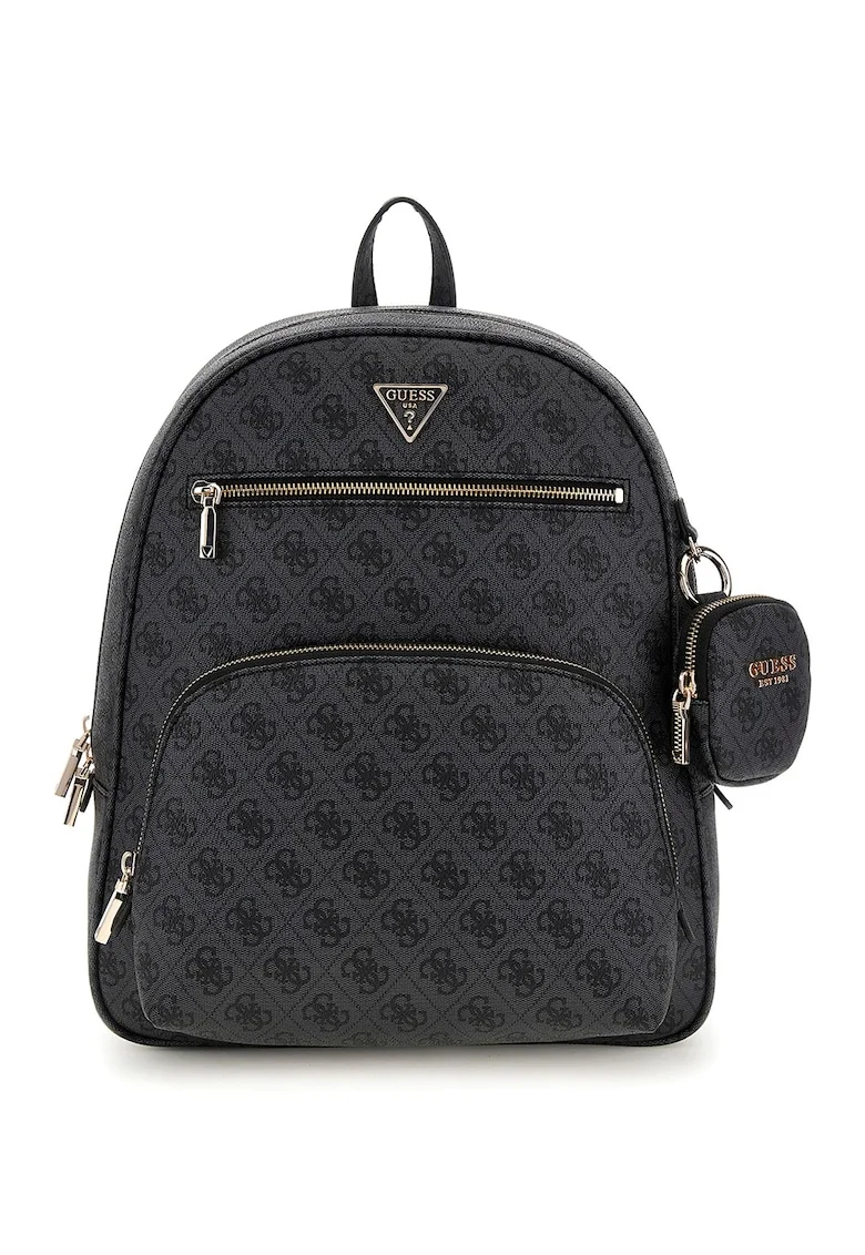 Rucsac cu model monograma Power Play II - Gri antracit