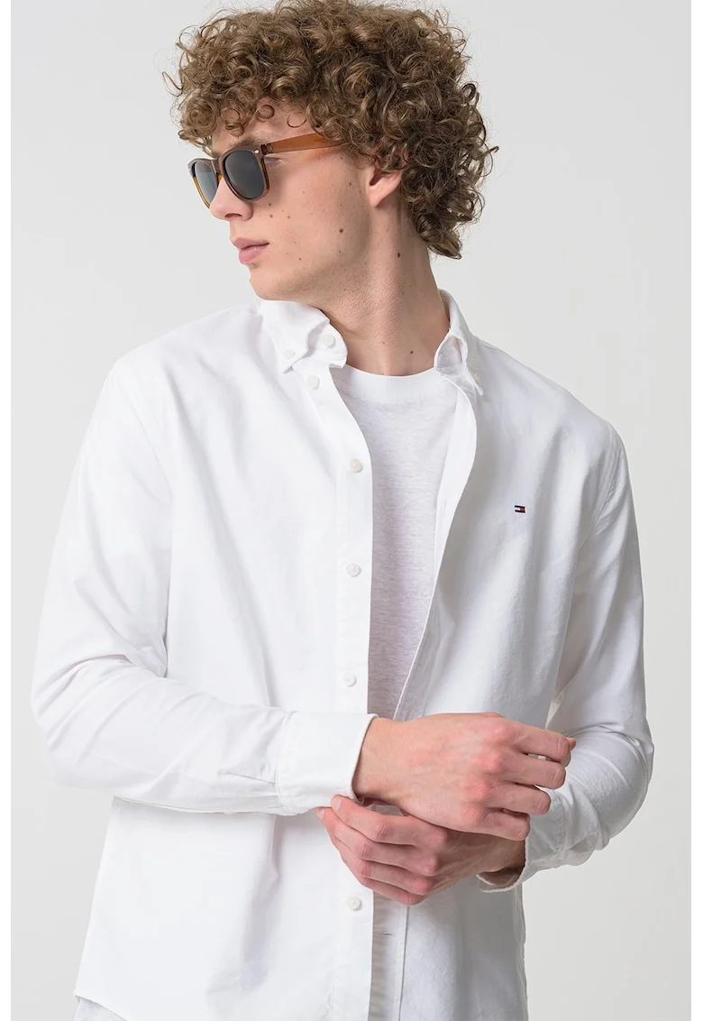 Camasa Oxford regular fit Heritage - Alb