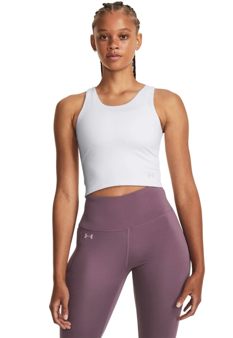 Top crop pentru antrenament Motion - Violet prafuit