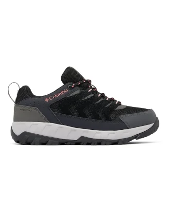 Pantofi impermeabili low-cut pentru drumetii Strata Trail - Negru/Gri antracit