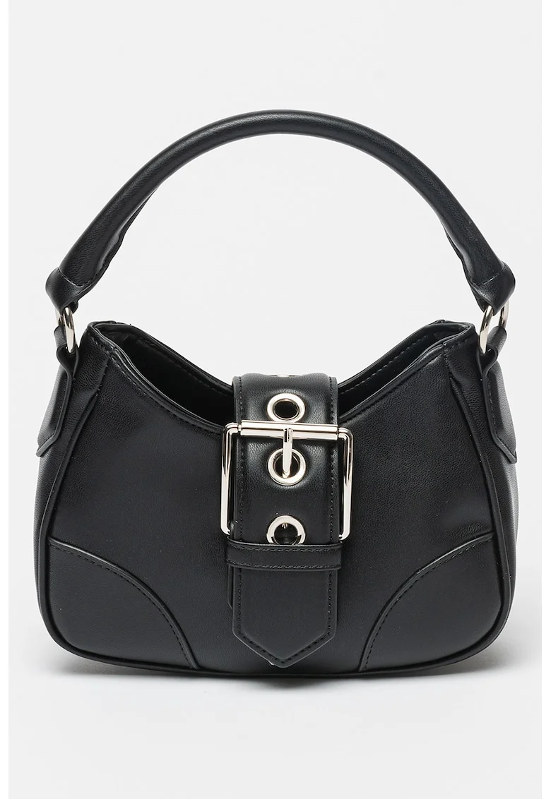 Geanta crossbody de piele ecologica Charlo - Negru