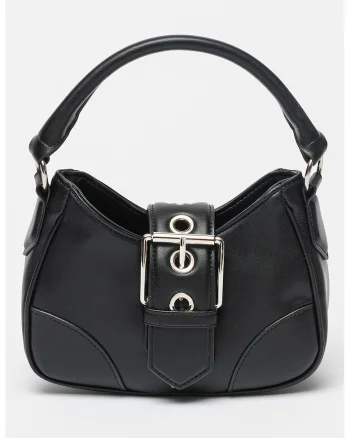 Geanta crossbody de piele ecologica Charlo - Negru
