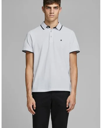 Tricou polo slim fit de bumbac organic Paulos