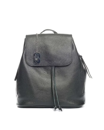 Rucsac de piele Claire - Negru
