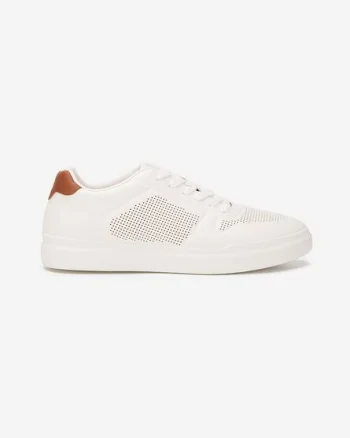 Sneakers barbati Zorlan albi