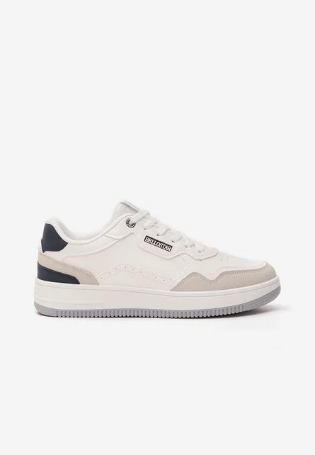 Sneakers barbati Richard albi