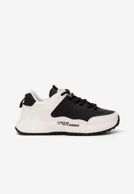 Sneakers barbati Kingod albi