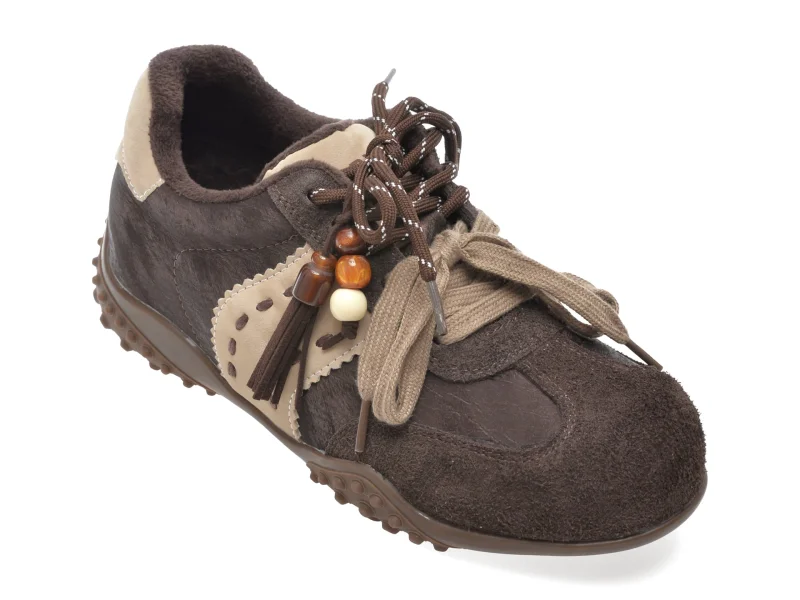 Pantofi sport GRYXX maro, 21691, din piele ecologica