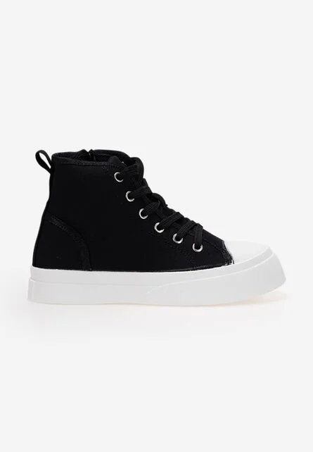 Sneakers copii Lion A negri