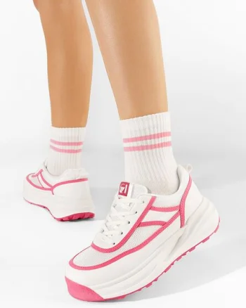 Sneakers dama Gilda fucsia