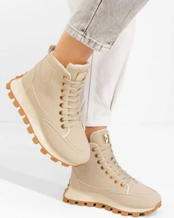 Sneakers dama Dorineia bej