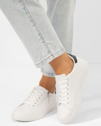 Sneakers dama Maeia albi