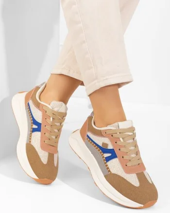 Sneakers dama Esira kaki