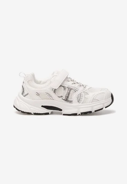 Sneakers copii Clodike albi