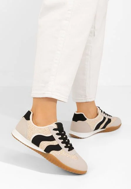 Sneakers dama Victorina negri