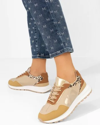 Sneakers dama Pandorra bej