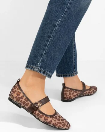 Balerini dama Albina leopard